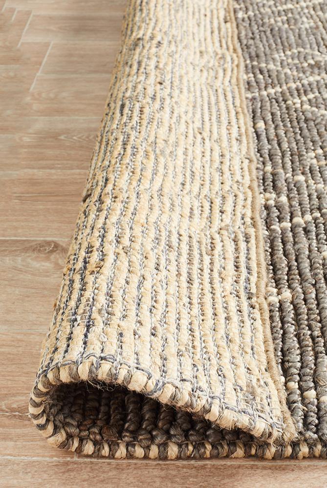 Kenya Misu Hand Woven Tribal Jute Rug - Cozy Rugs Australia