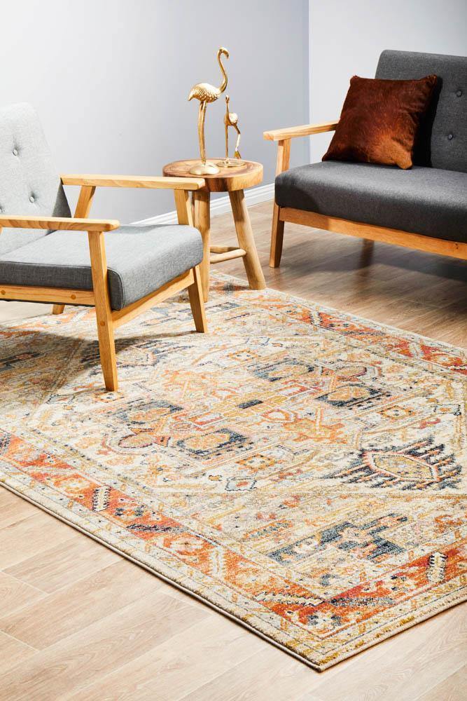 Legacy 850 Rust Rug - Cozy Rugs Australia