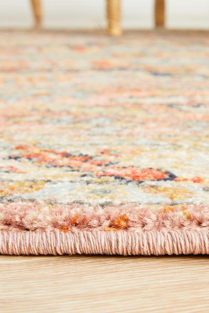 Legacy 850 Salmon Round Rug - Cozy Rugs Australia