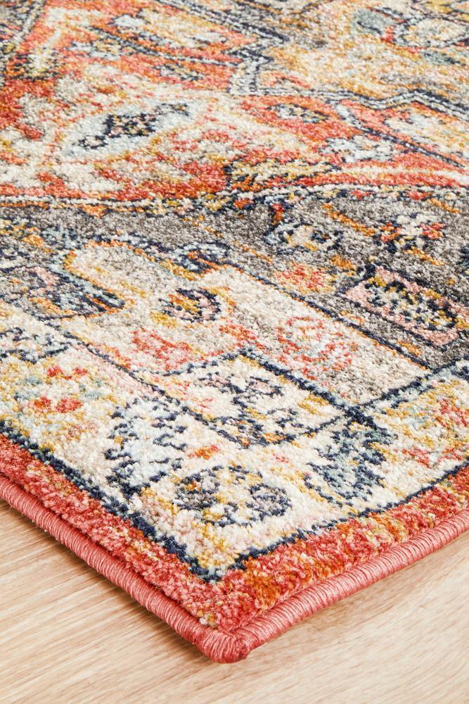 Legacy 850 Terracotta Runner Rug - Cozy Rugs Australia