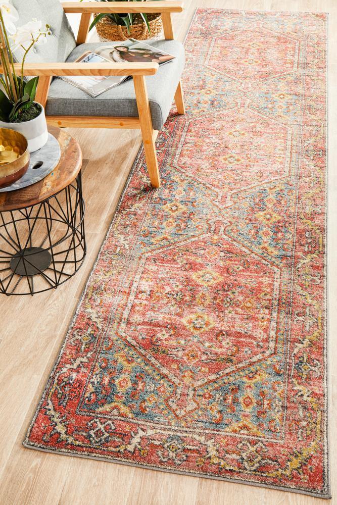 Legacy 856 Crimson Runner Rug - Cozy Rugs Australia