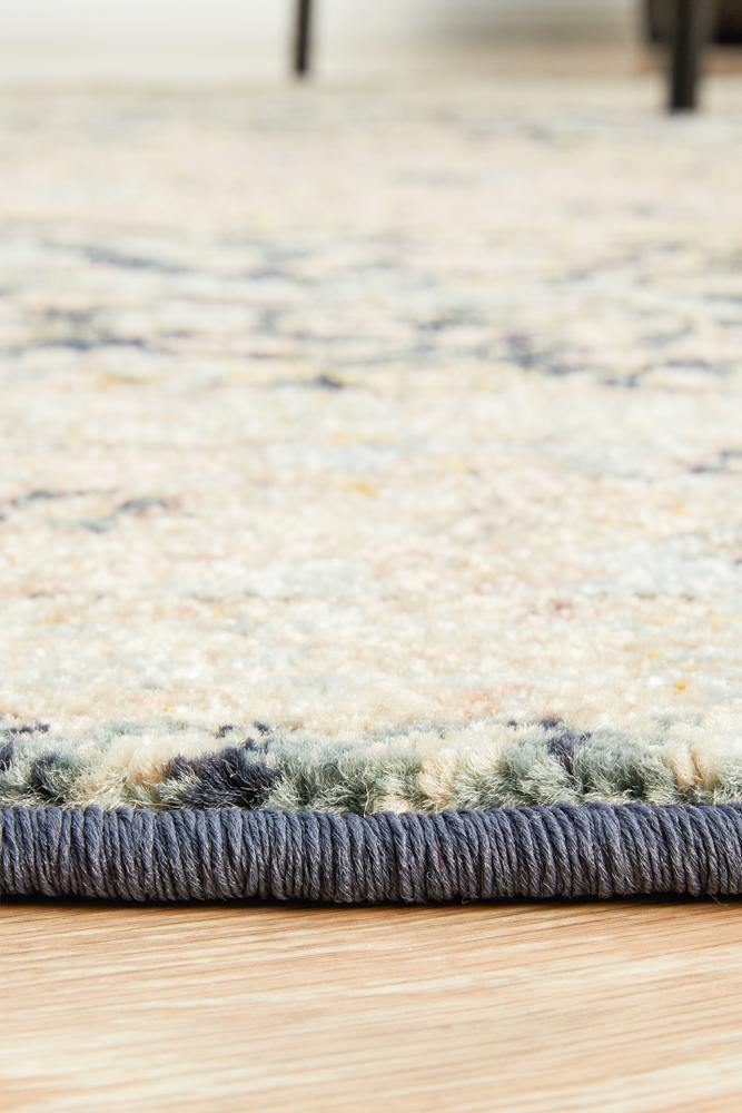 Legacy 858 Midnight Round Rug - Cozy Rugs Australia