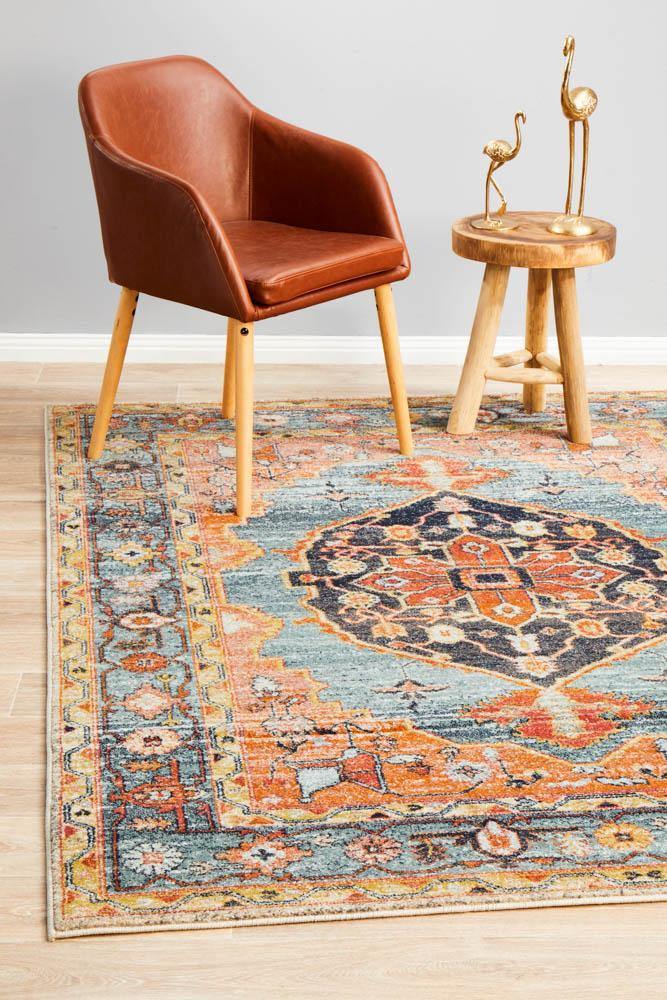 Legacy 862 Rust Rug - Cozy Rugs Australia
