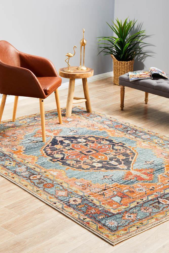 Legacy 862 Rust Rug - Cozy Rugs Australia