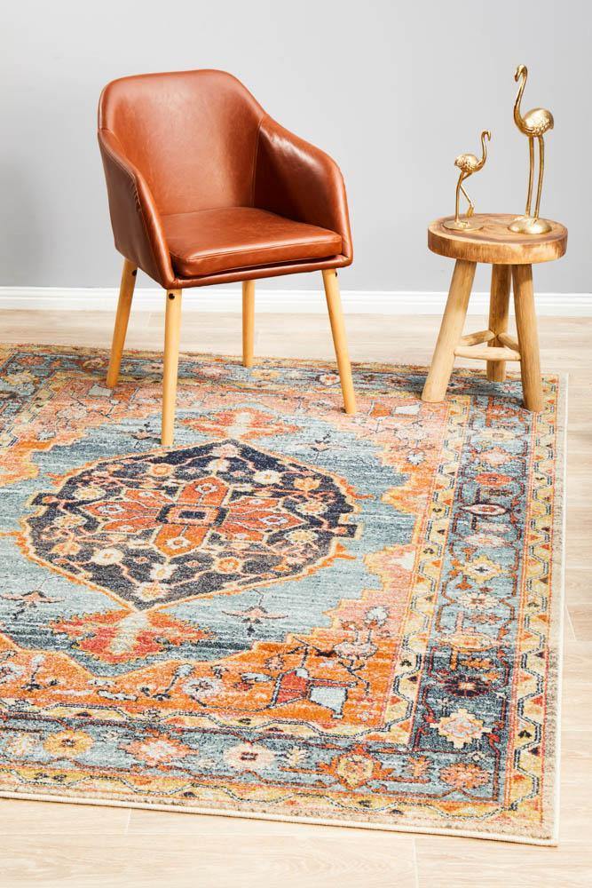 Legacy 862 Rust Rug - Cozy Rugs Australia