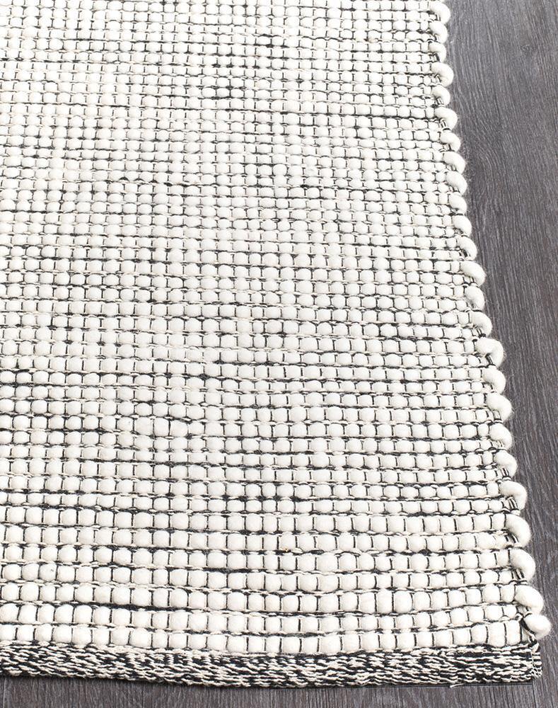 Loft Stunning Wool Black Rug - Cozy Rugs Australia