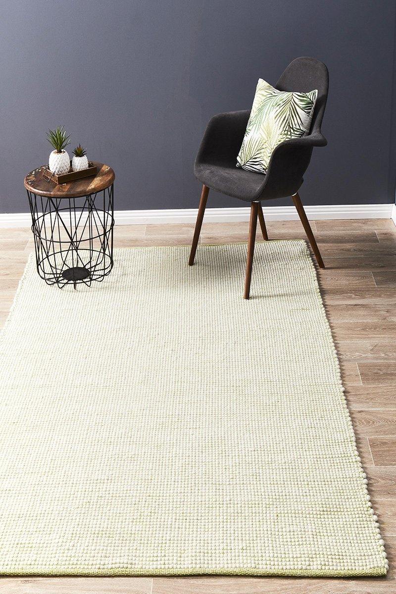 Loft Stunning Wool Pistachio Rug - Cozy Rugs Australia