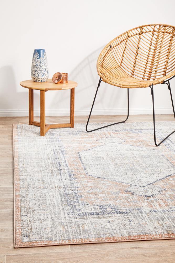 Mayfair Lorissa Peach Rug - Cozy Rugs Australia
