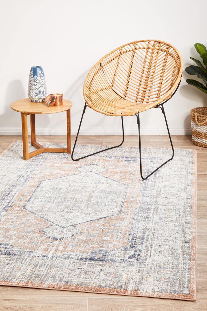 Mayfair Lorissa Peach Rug - Cozy Rugs Australia