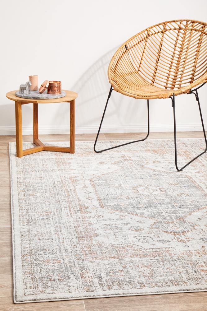 Mayfair Lorissa Silver Rug - Cozy Rugs Australia