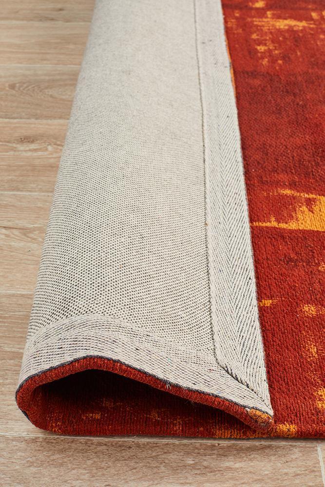 Magnolia 11 Paprika Rug - Cozy Rugs Australia