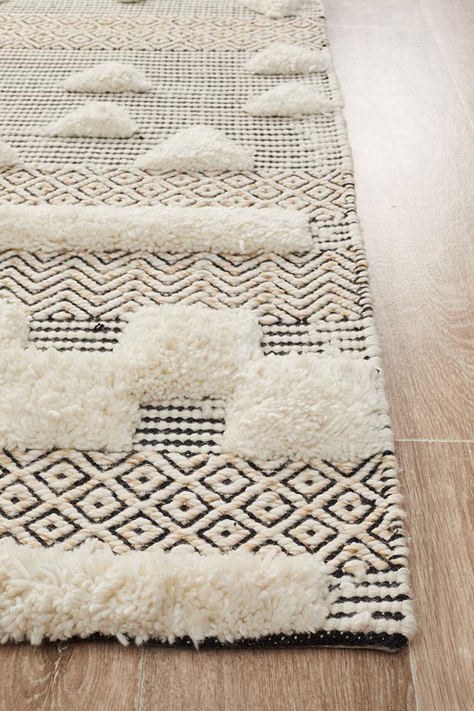 Miller Rhythm Flow Ivory Rug - Cozy Rugs Australia