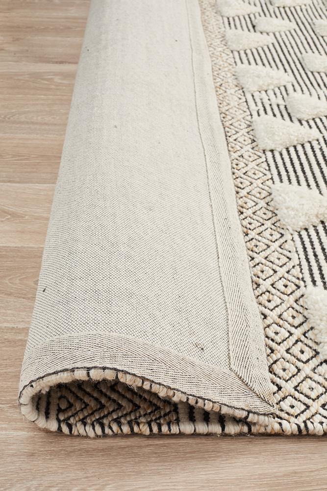 Miller Rhythm Flow Ivory Rug - Cozy Rugs Australia