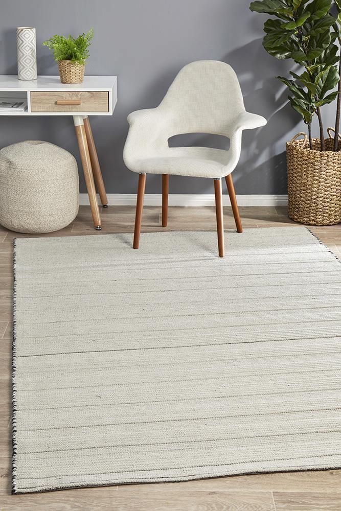 Miller Rhythm Concerto Ivory Rug - Cozy Rugs Australia