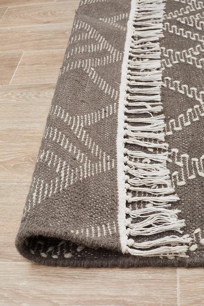 Miller Rhythm Symphony Grey Rug - Cozy Rugs Australia