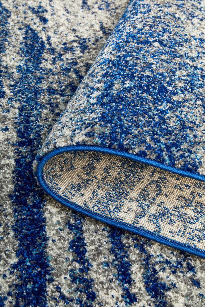 Mirage Casandra Dunescape Modern Blue Grey Rug - Cozy Rugs Australia