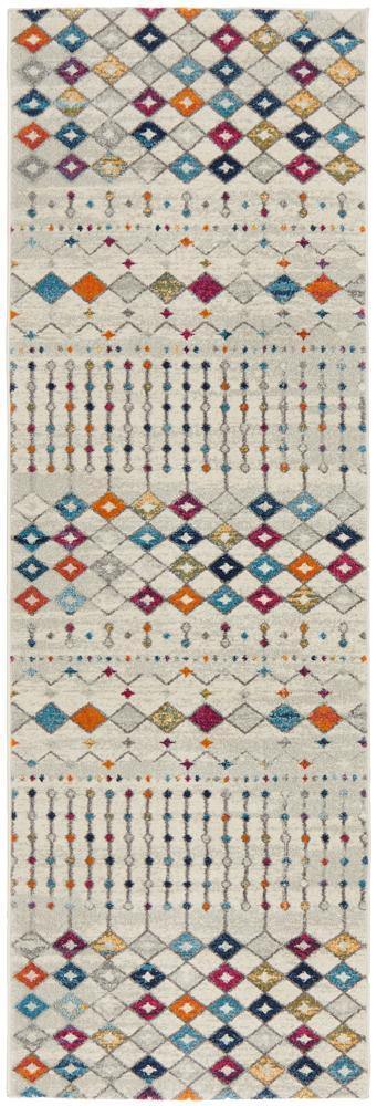 Mirage Peggy Tribal Morrocan Style Multi Runner Rug - Cozy Rugs Australia