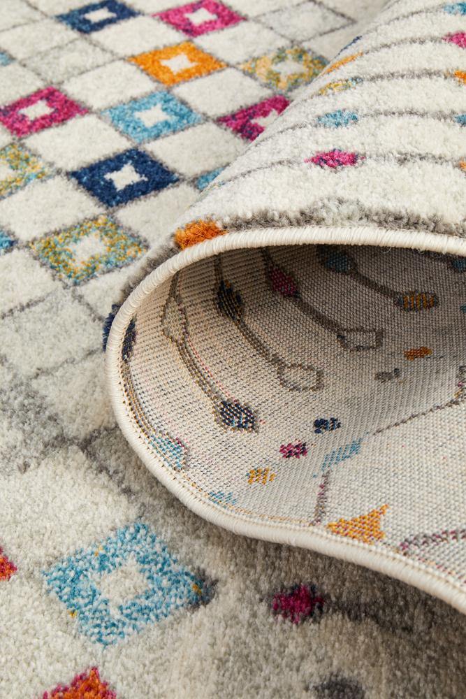 Mirage Peggy Tribal Morrocan Style Multi Runner Rug - Cozy Rugs Australia
