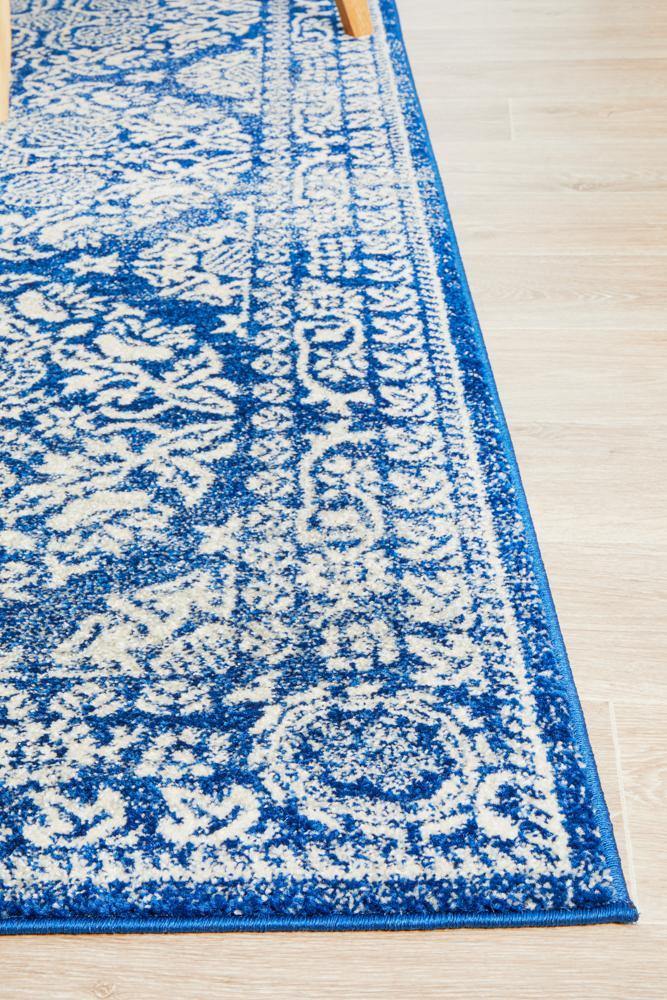 Mirage Gwyneth Stunning Transitional Navy Rug - Cozy Rugs Australia