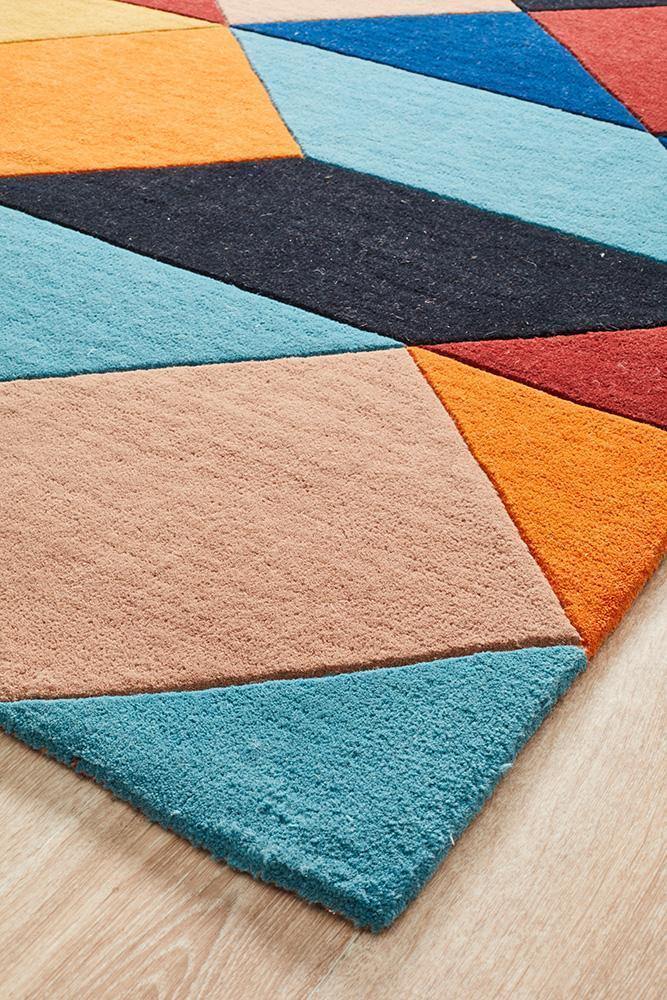 Matrix Pure Wool 904 Sunset Rug - Cozy Rugs Australia