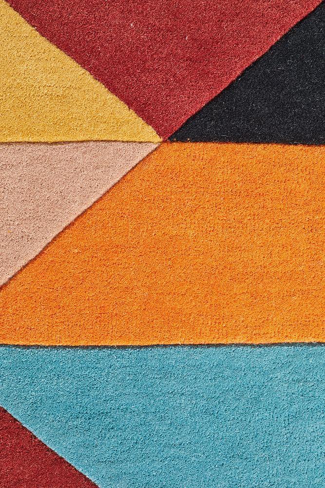 Matrix Pure Wool 904 Sunset Rug - Cozy Rugs Australia