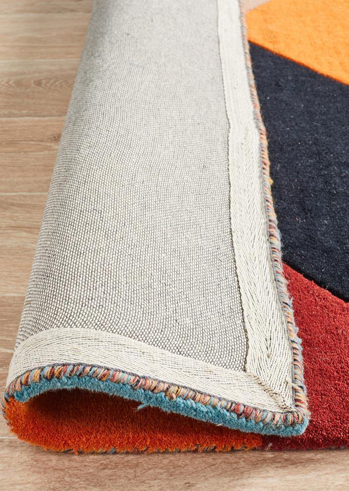 Matrix Pure Wool 904 Sunset Rug - Cozy Rugs Australia