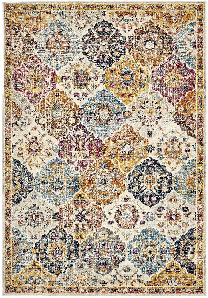 Museum Ainsley Rust Rug - Cozy Rugs Australia