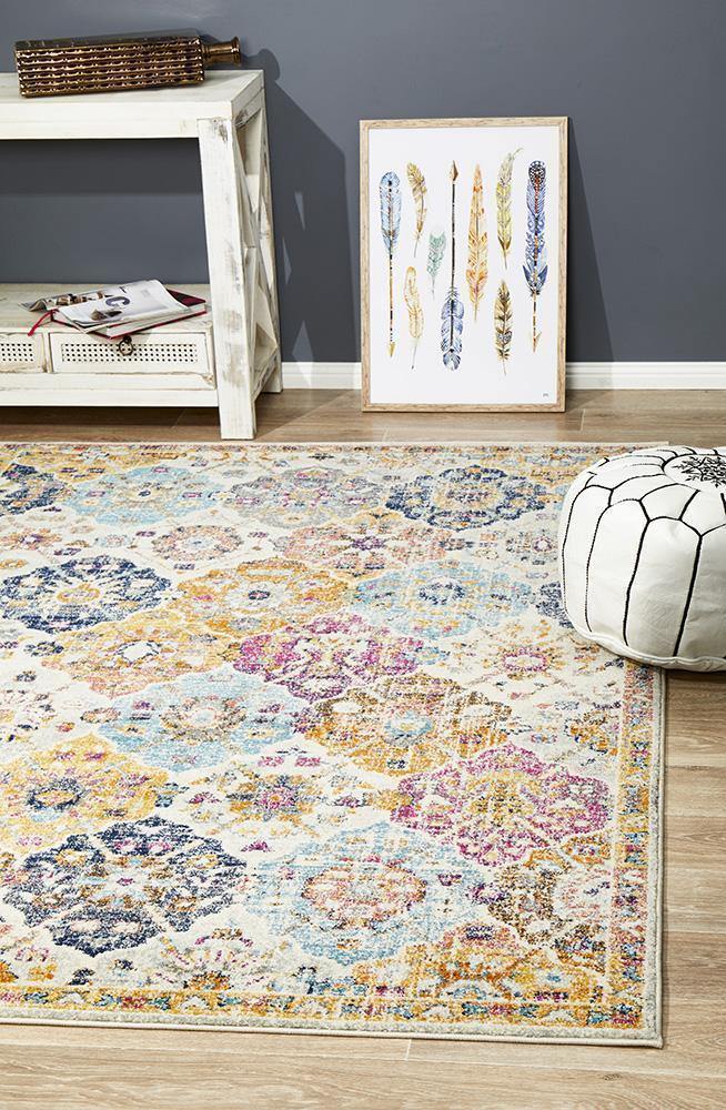 Museum Ainsley Rust Rug - Cozy Rugs Australia