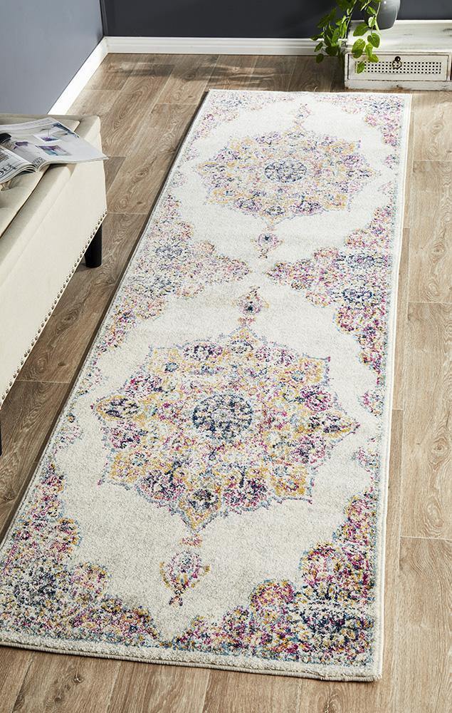 Museum Kendall Bone Runner - Cozy Rugs Australia