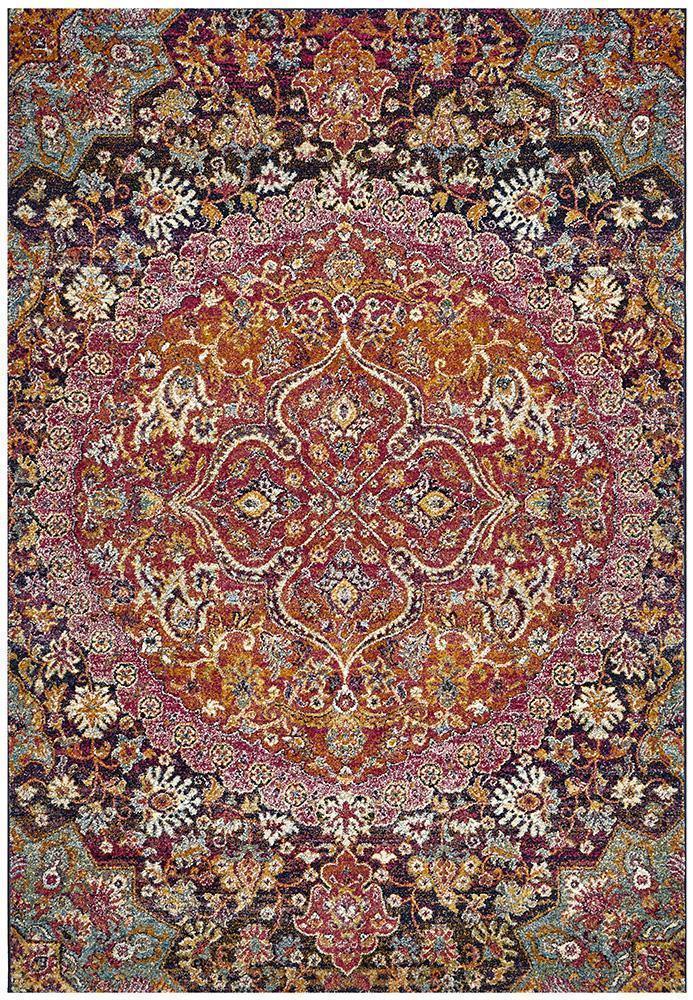 Museum Preston Multi Coloured Rug - Cozy Rugs Australia