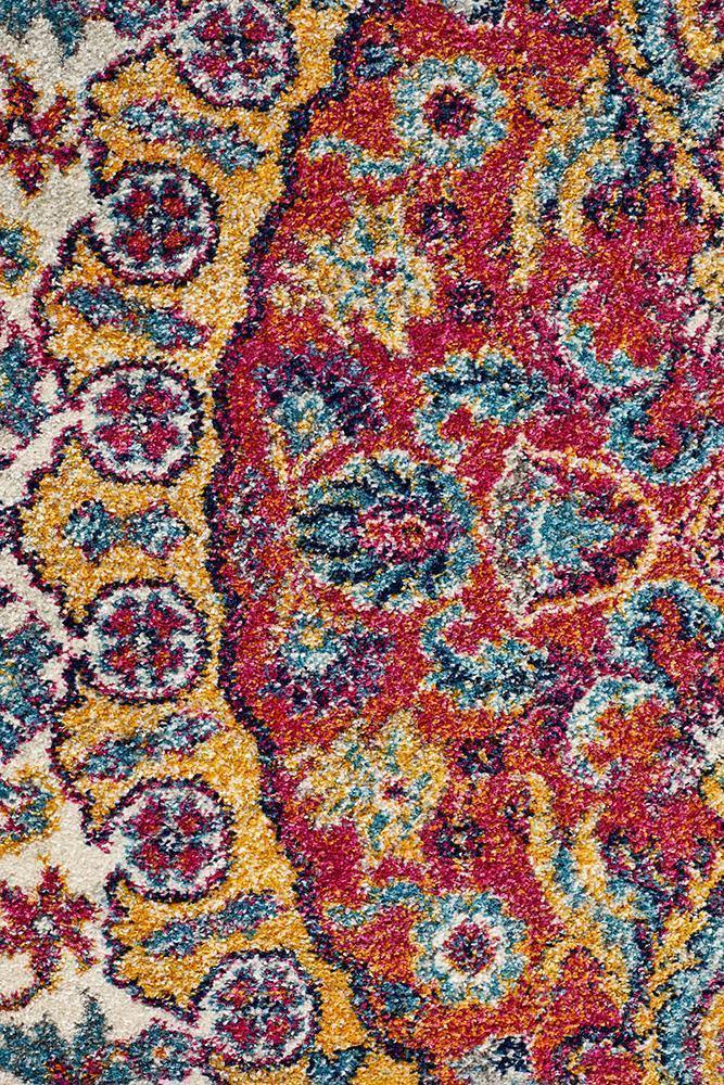 Museum Shelly Rust Rug - Cozy Rugs Australia