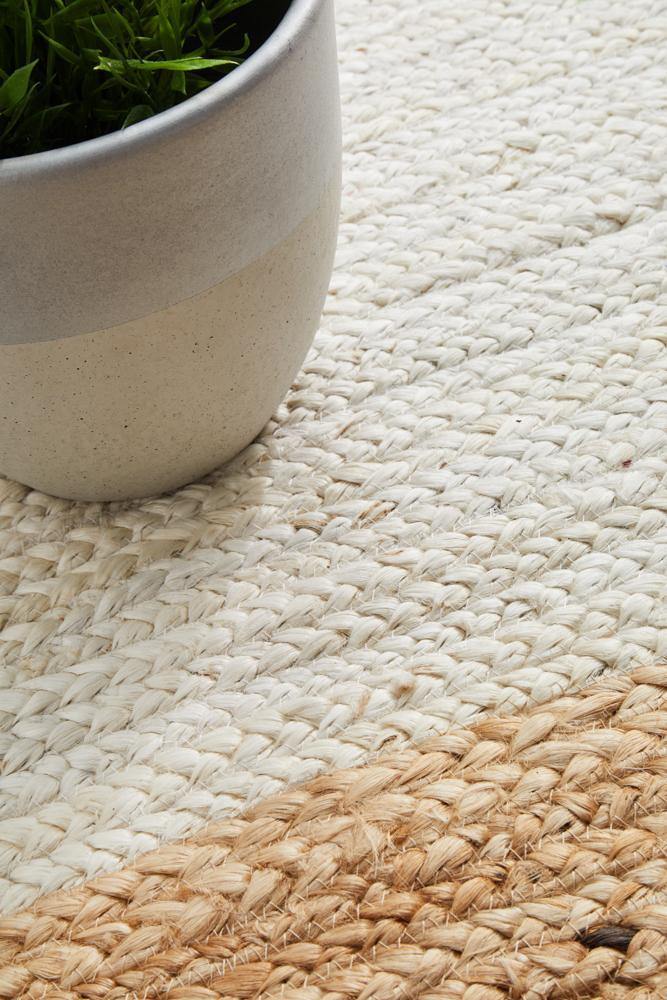 Noosa 333 White Natural Rug - Cozy Rugs Australia