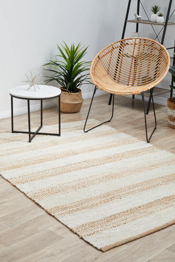 Noosa 555 Natural White Rug - Cozy Rugs Australia