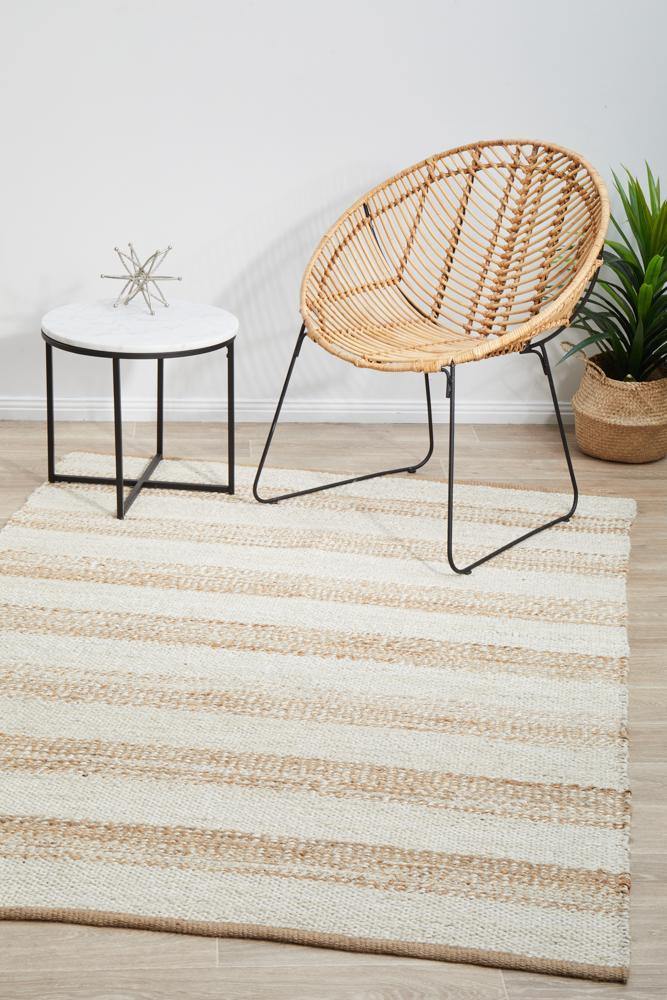 Noosa 555 Natural White Rug - Cozy Rugs Australia