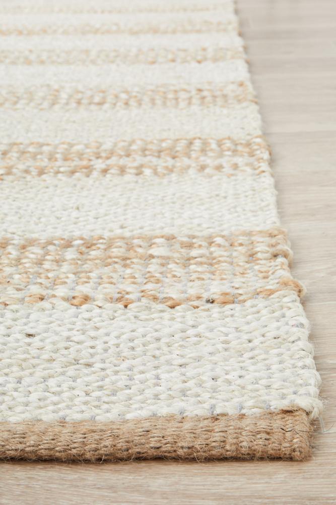 Noosa 555 Natural White Rug - Cozy Rugs Australia