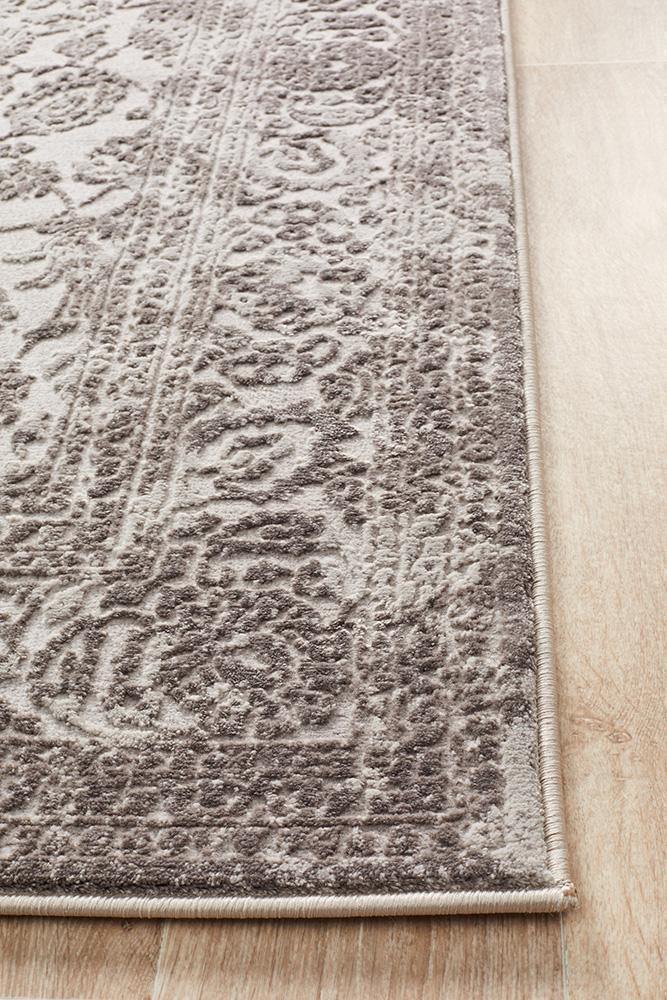 Opulence Lucy Silver Rug - Cozy Rugs Australia
