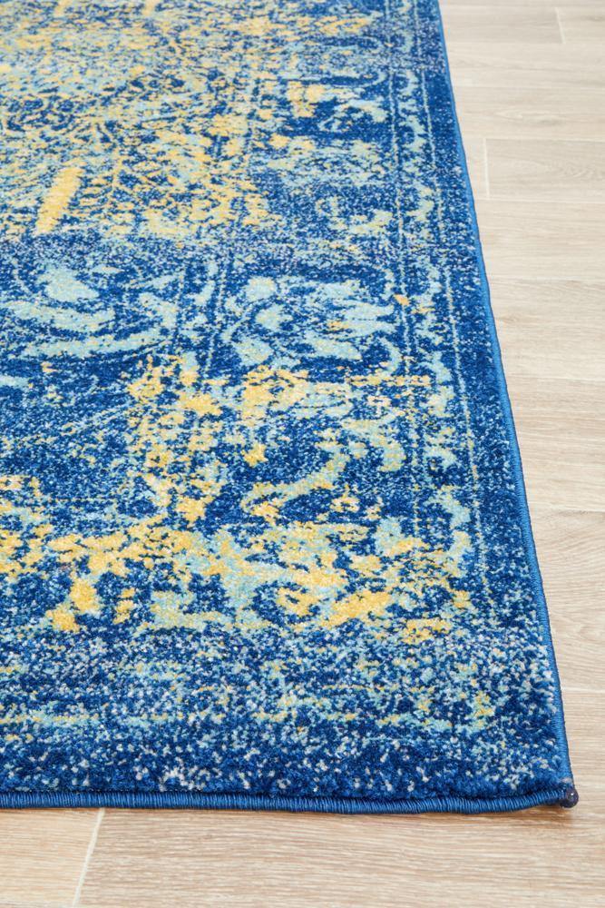 Radiance 411 Royal Blue Rug - Cozy Rugs Australia