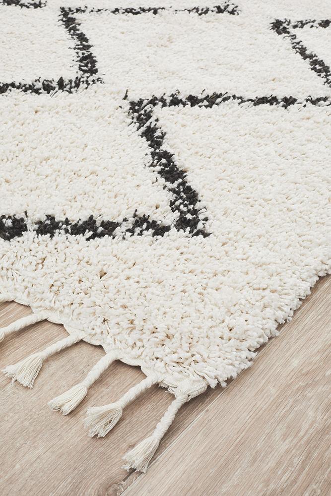 Saffron 11 White Rug - Cozy Rugs Australia