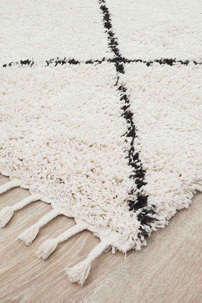 Saffron 22 White Rug - Cozy Rugs Australia