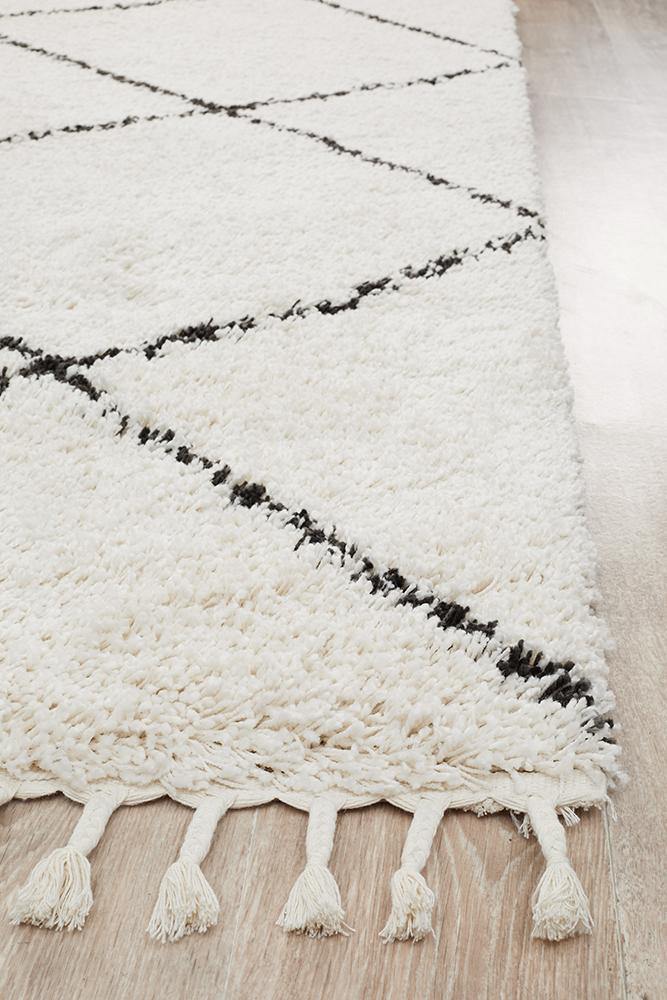 Saffron 22 White Rug - Cozy Rugs Australia