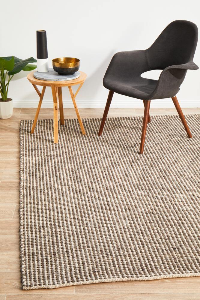 Skandinavian 300 Brown Rug - Cozy Rugs Australia