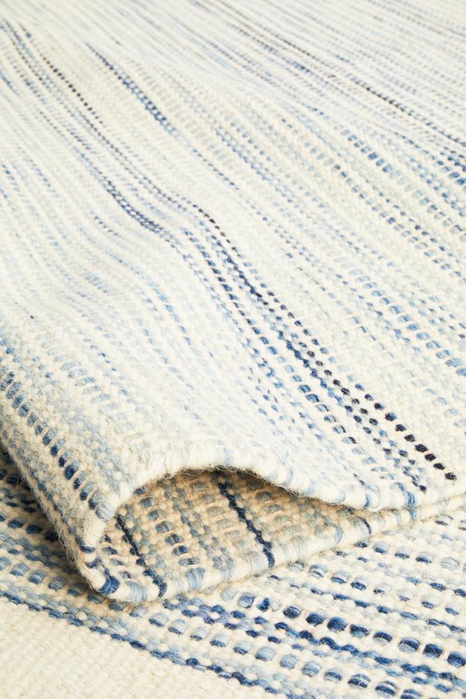 Skandinavian 310 Blue Rug - Cozy Rugs Australia