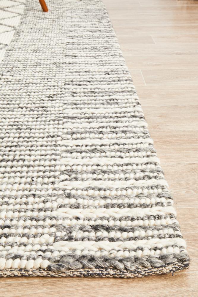 Skandinavian 316 Grey Rug - Cozy Rugs Australia