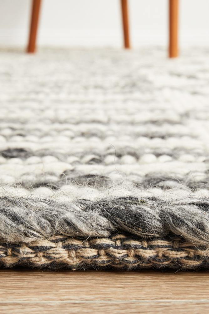 Skandinavian 316 Grey Rug - Cozy Rugs Australia