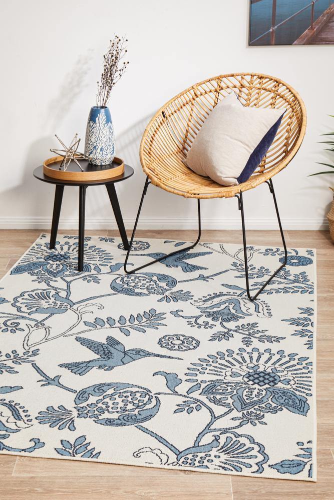 Seaside 7777 White Rug - Cozy Rugs Australia