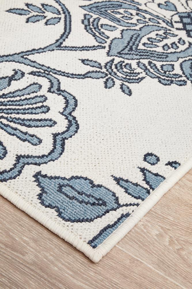 Seaside 7777 White Rug - Cozy Rugs Australia