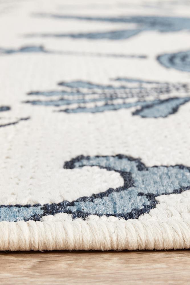 Seaside 7777 White Rug - Cozy Rugs Australia