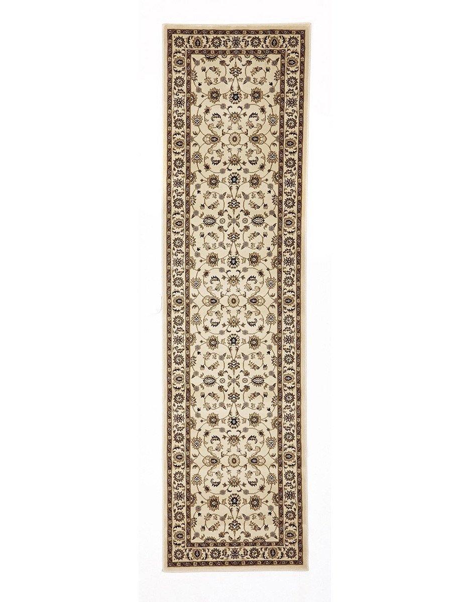 Sydney Classic Runner Ivory with Ivory Border Runner Rug - Cozy Rugs Australia