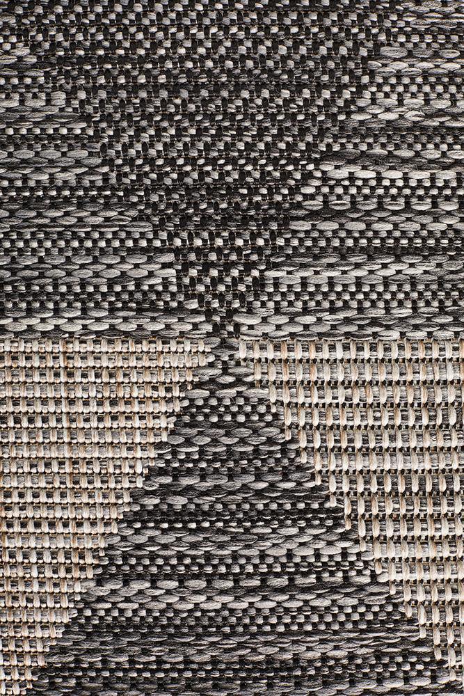 Rug Culture Terrace 5503 Black Runner Rug - Cozy Rugs Australia