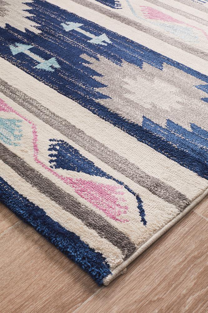 Zanzibar 761 Navy - Cozy Rugs Australia